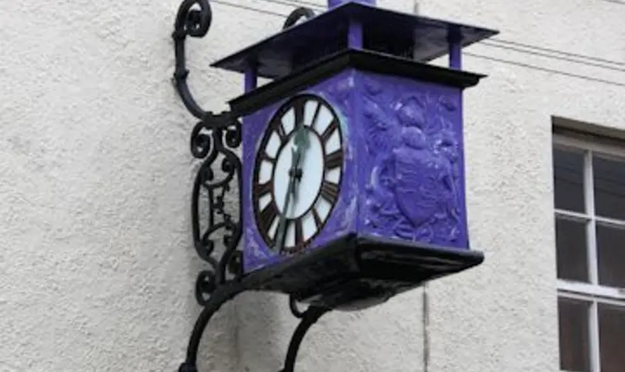 King Edward VII village clock in Fivemiletown