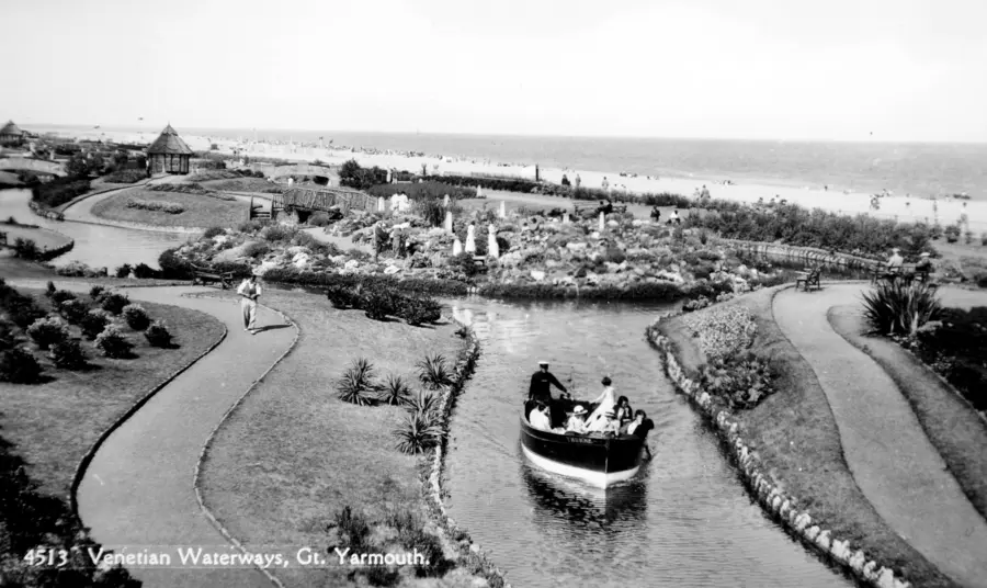 Great Yarmouth's Venetian Waterways