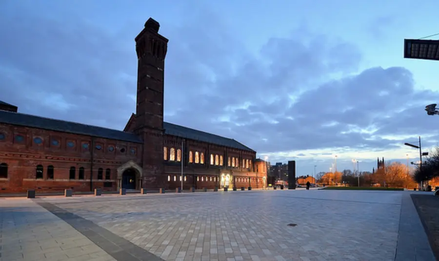 The exterior of Ashton Old Baths