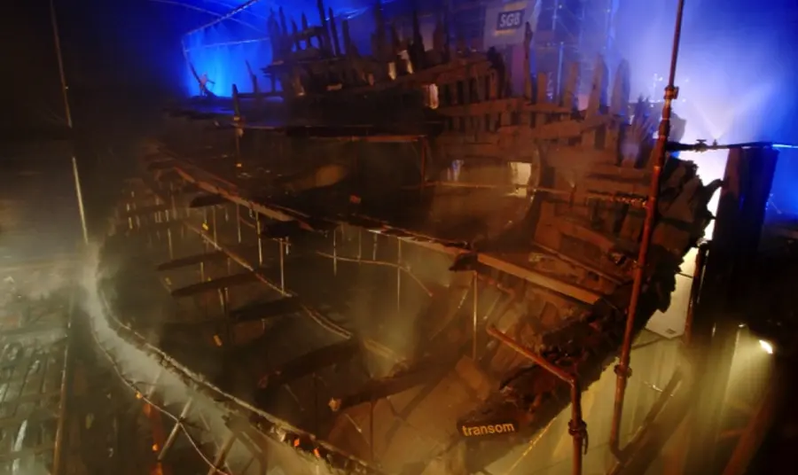 Henry VIII’s favourite warship Mary Rose fully revealed The hull of the Mary Rose ship