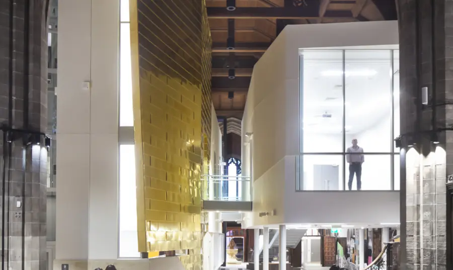 Interior of the refurbished All Souls, Bolton