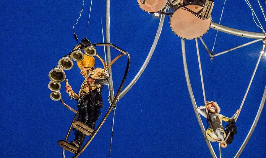 An aerial show