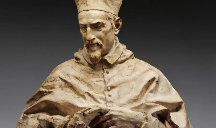 Bust of Cardinal Paolo Emilio Zacchia, by Alessandro Algardi, c.1650, Rome