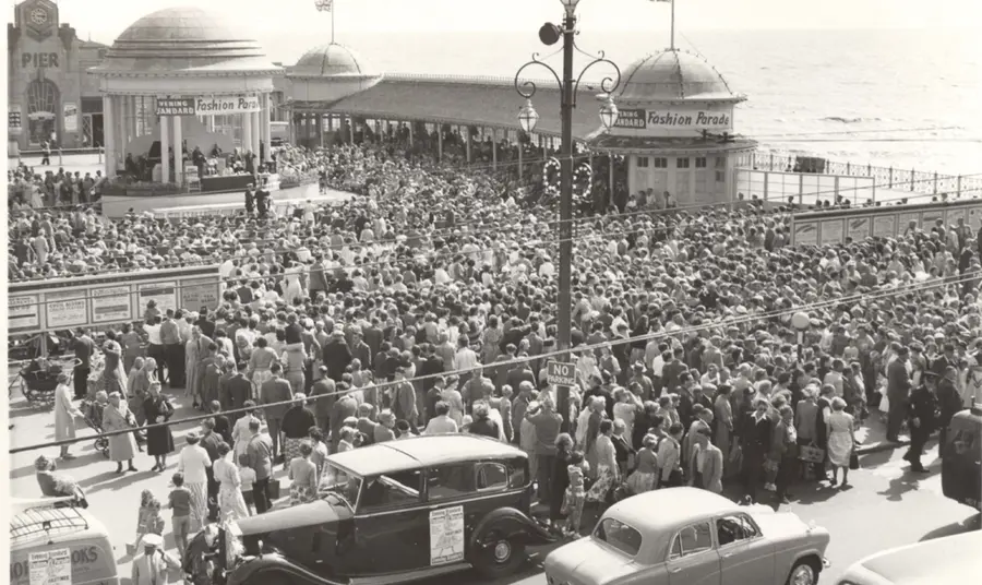 New £15million scheme to put culture centre stage 1960s fashion parade on Hastings Pier