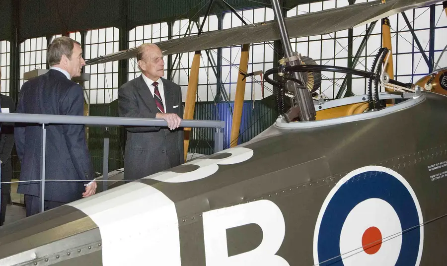 HRH Prince Philip Duke of Edinburgh opens new First World War exhibition Prince Philip Duke of Edinburgh looks around the exhibition