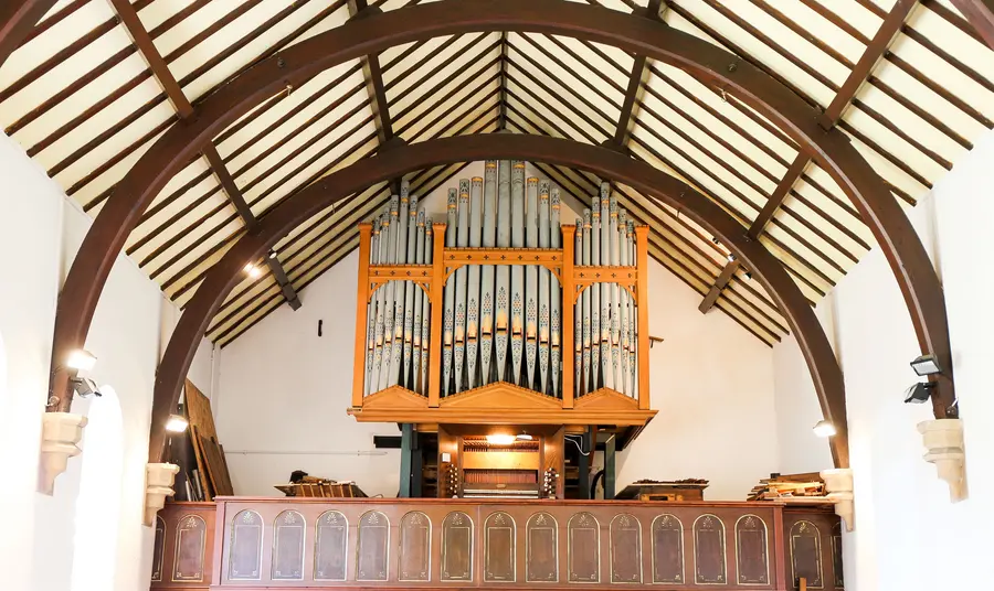HLF grant of £201,000 for Horsley Organ Restoration Group The organ before it was dismantled for restoration