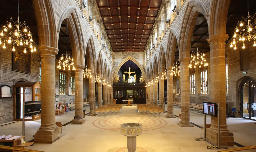 Wakefield Cathedral nave