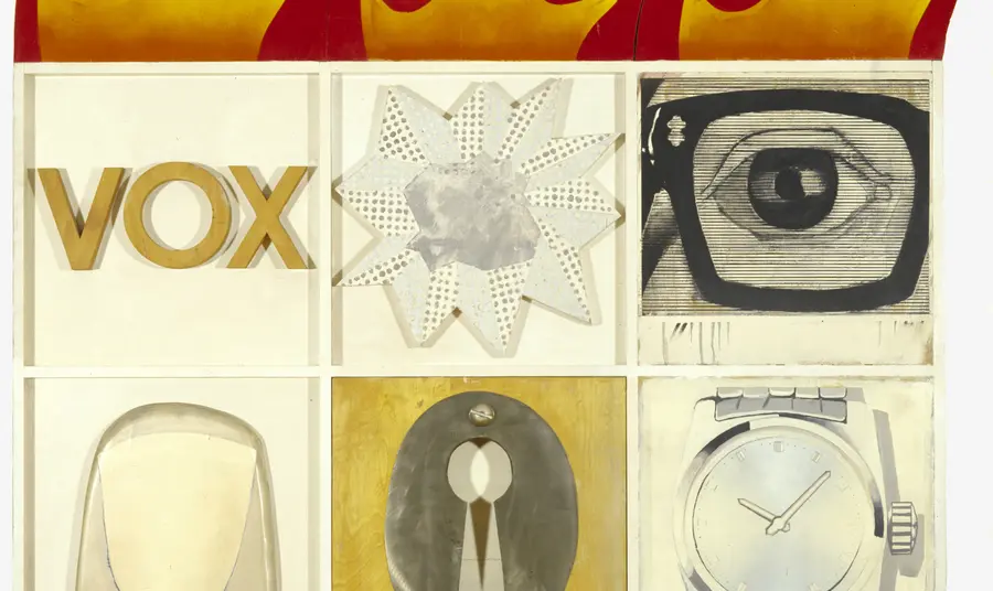 Hatton Gallery reopens following National Lottery redevelopment Nine Elements by Joe Tilson