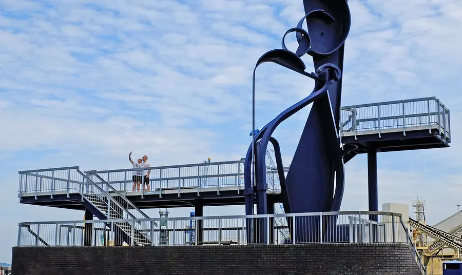 Sea Music on Poole seafront has been restored