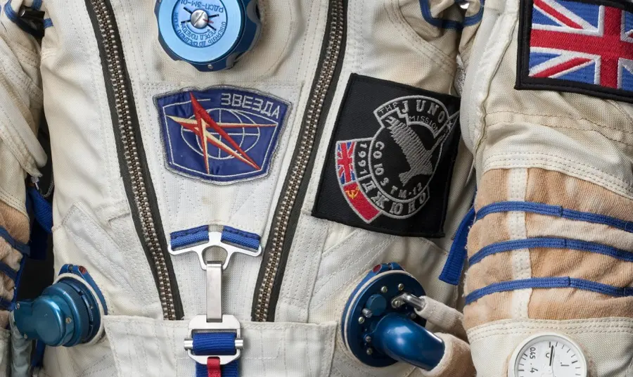 What do a spacesuit, a sonic screwdriver and a shark have in common? Astronaut Helen Sharman’s Zvezda Sokol space suit
