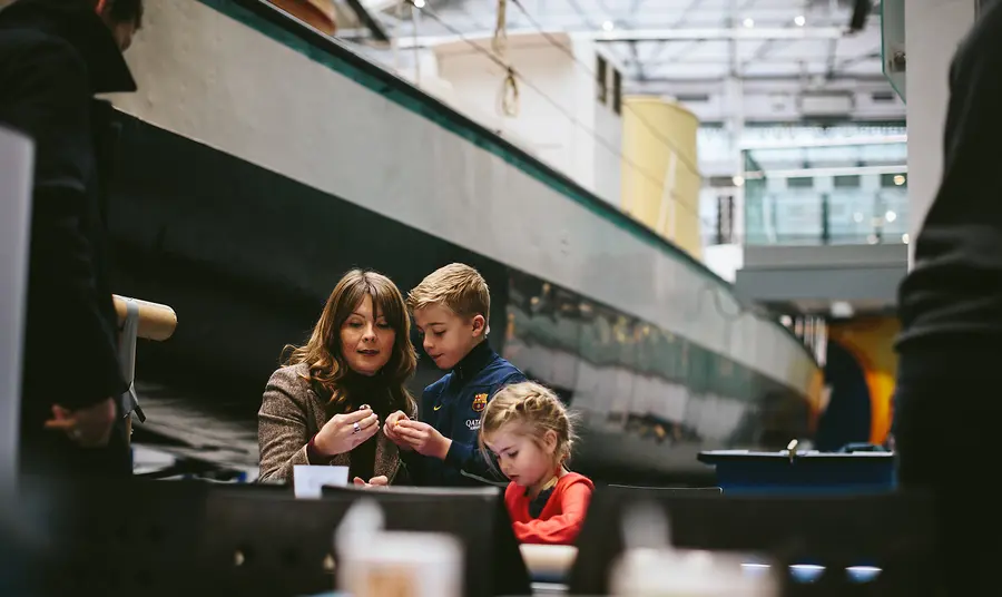 Great Exhibition of the North awarded National Lottery funding A family enjoys Discovery Museum