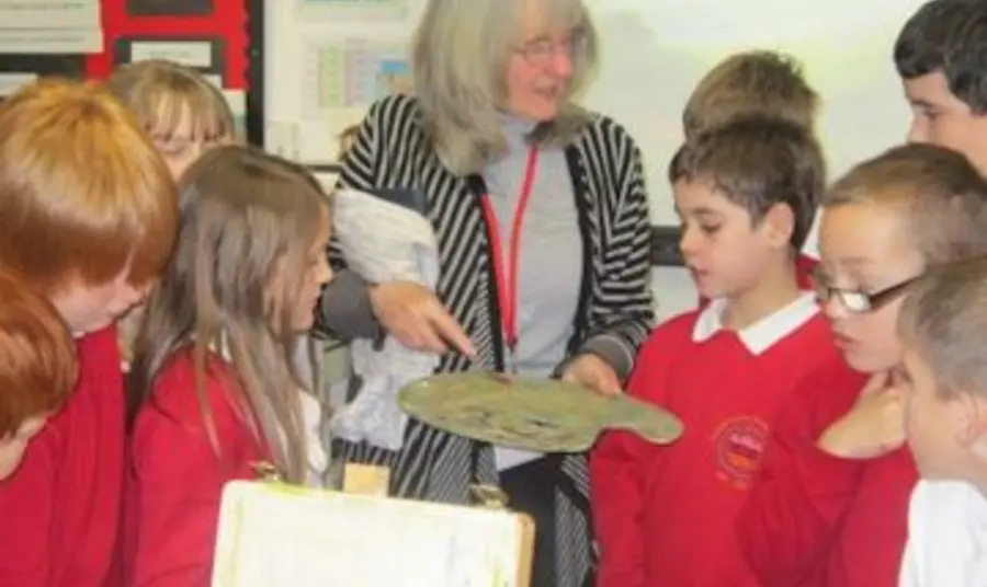 School archive session from Hidden Art in Barnsley School archive session from Hidden Art in Barnsley