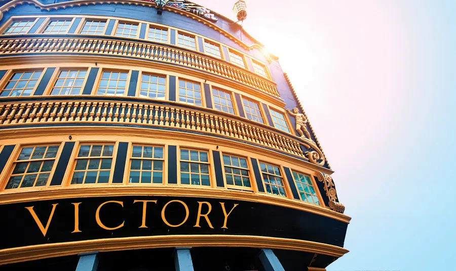 HMS Victory in Portsmouth 