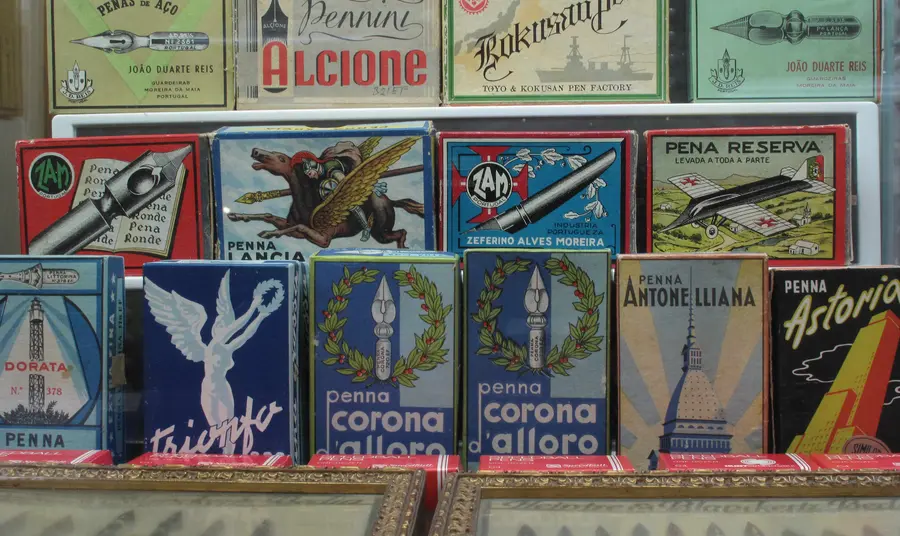 A collection of heritage pen advertisements A collection of heritage pen advertisements