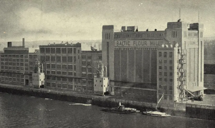 The Tyneside Mill which has now been converted to the BALTIC Centre for Contemporary Art