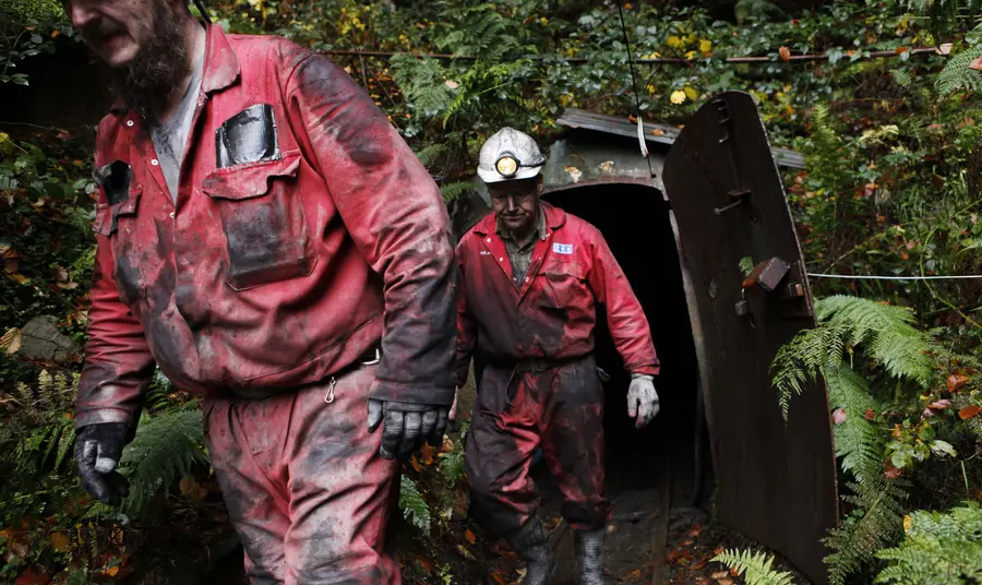 Miners at the Forest of Dean