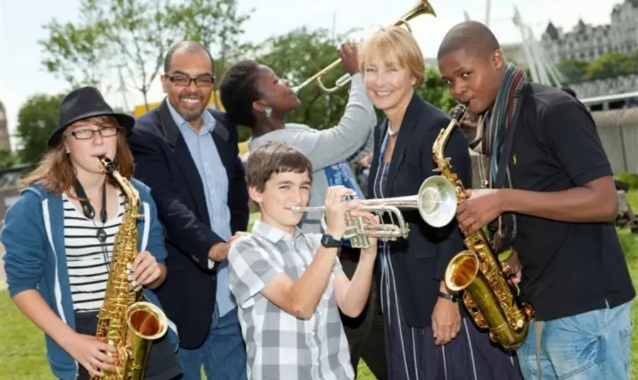 The search is on for the East of England's heritage champions Inga Grimsey, Chair of the Committee for the East of England, at the launch of the HLF funded National Jazz Archive