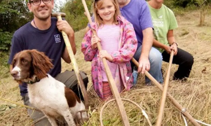 Are you passionate about the North West’s heritage? Volunteers at the Natural Futures project with tools used to maintain the natural environment