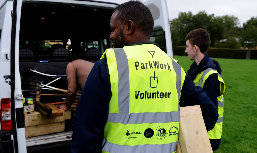 Park volunteers working in Bristol