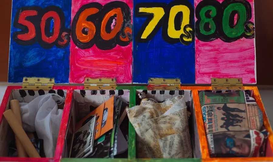 The Ardgowan Primary school created 12 memory boxes