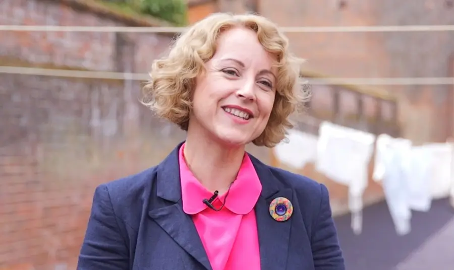 Changing lives: Rachel bags an award Rachel Duffield at Gressenhall Farm and Workhouse museum