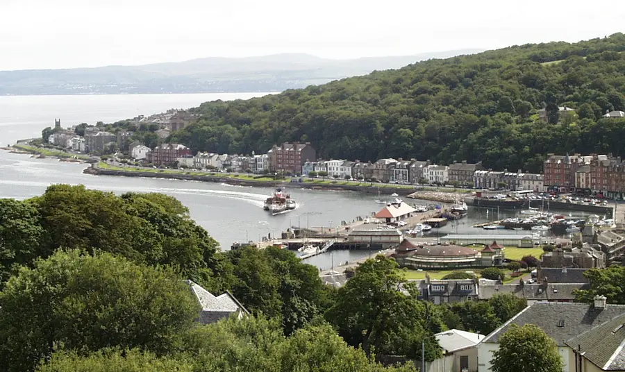 Boat in Rothesay Bay