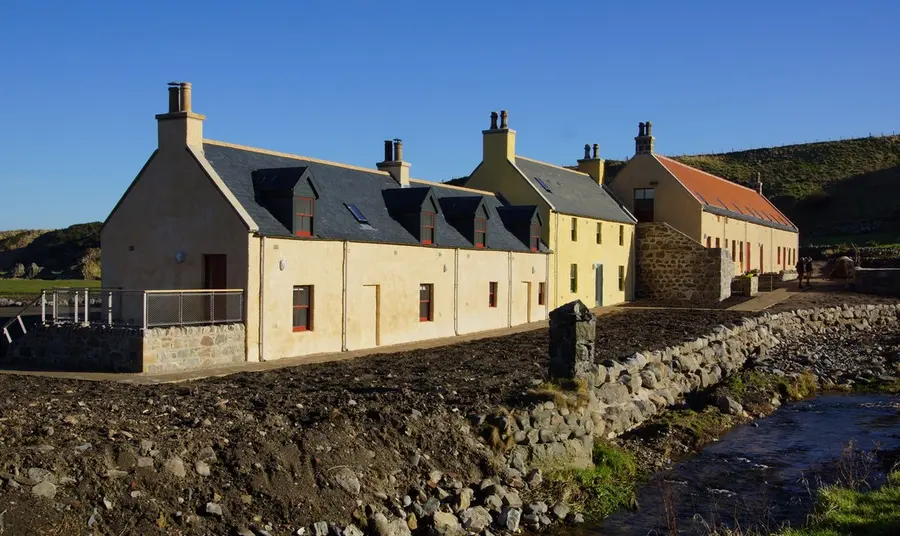 The buildings at Back Green Bunkhouse