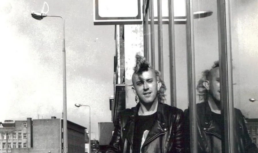 One of punks featured in the Punk London 2016 project 