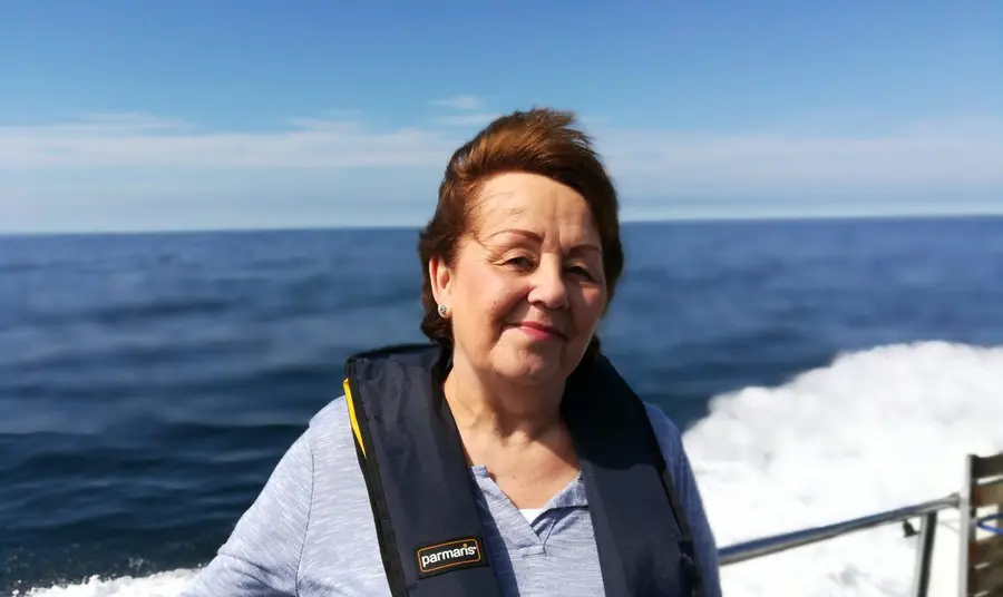 Linda Wood on the Humber Heritage Boat