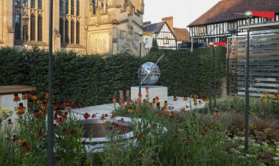 View of the terrestial sphere at Shakespeare's New Place