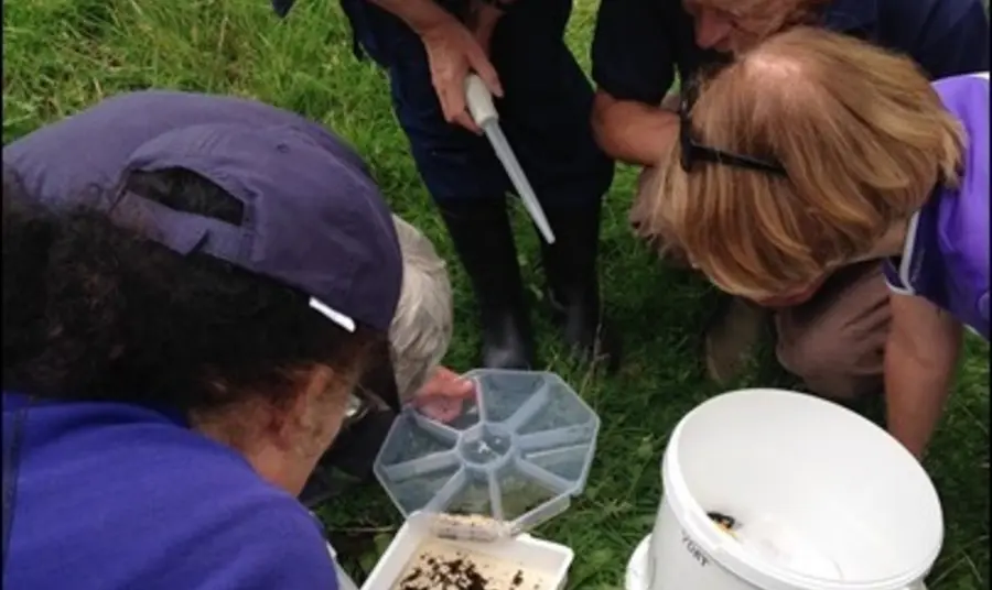 Safeguarding Yorkshire’s natural heritage People monitor a river