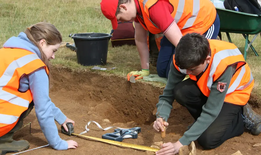 Archaeological finds by young people