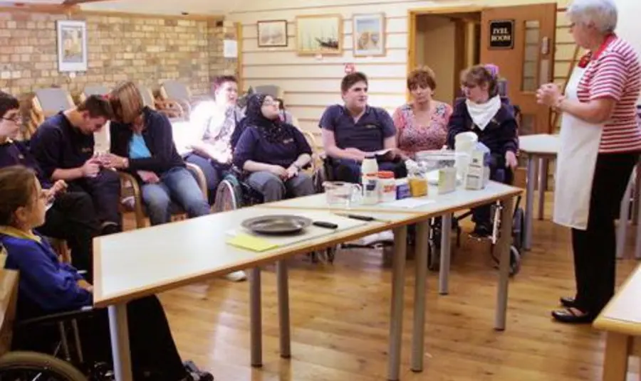 A workshop occurring within Stotfold Watermill