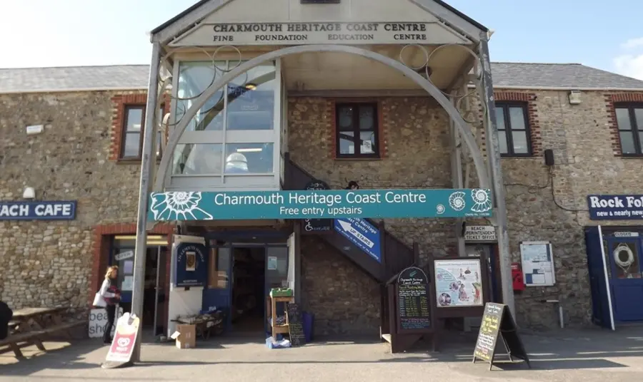 The centre's new frontage, part of the extension