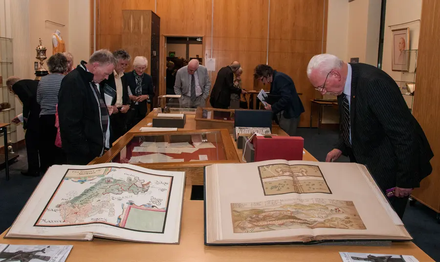 Cardinal O'Fiaich Library and Archive Visitors view collections at Cardinal O'Fiaich Library and Archive