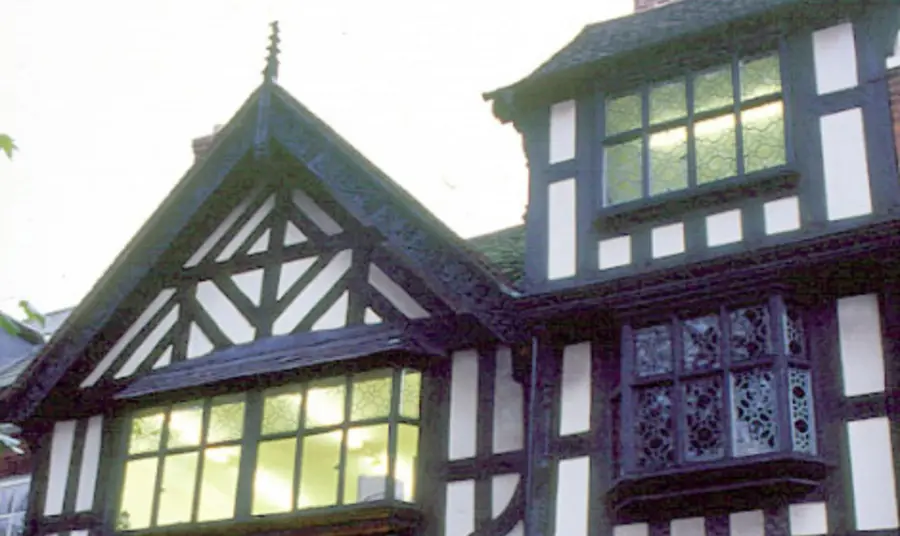 Exterior of Drapers Hall, Shrewsbury