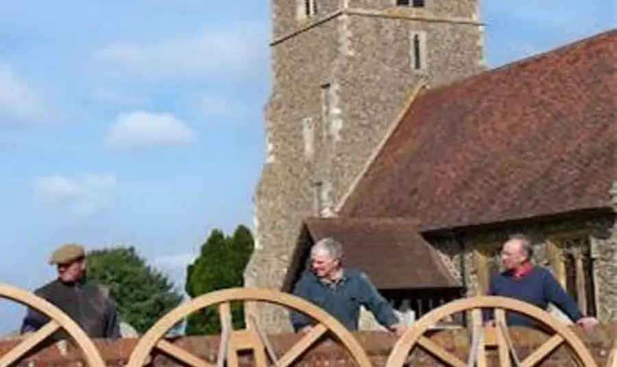 Outside view of Willingale Church, Essex
