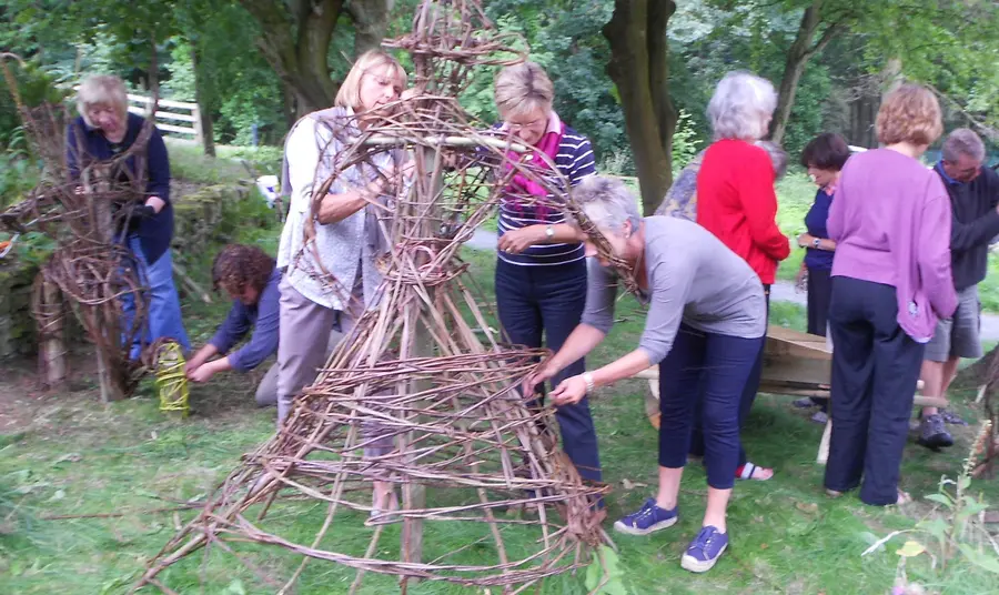 Volunteers learning new skills at the Washburn Heritage centre