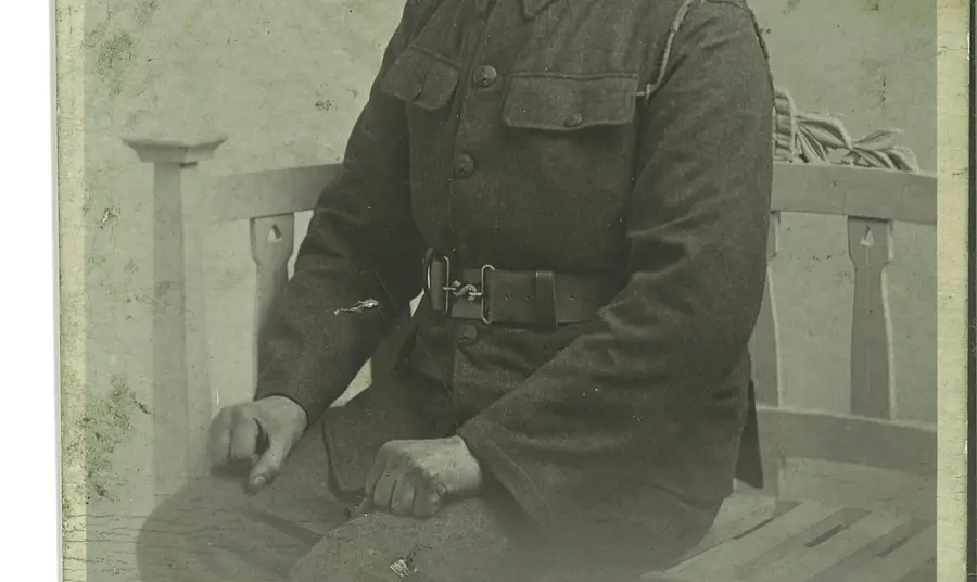 Oliver Crack, from Horringer, who served in the First World War
