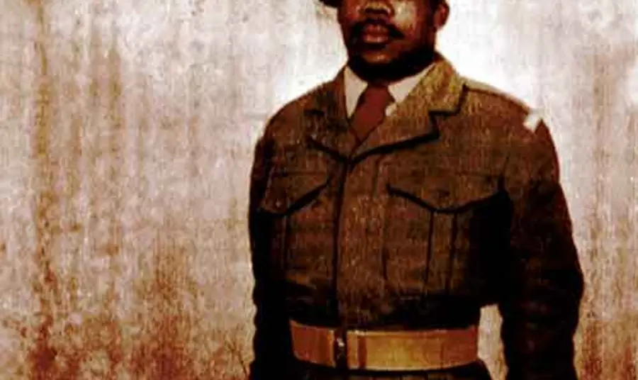 Archive image of a male service personnel