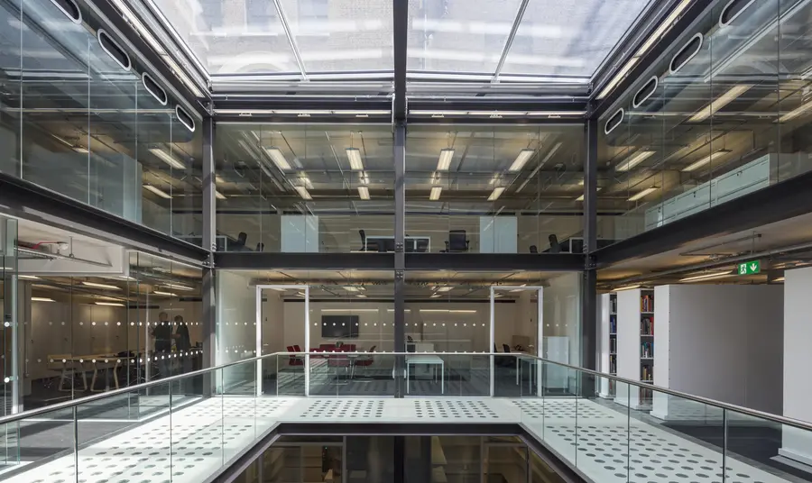 The interior of the new centre