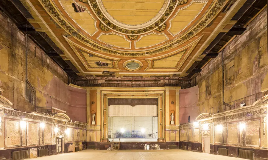 The Victorian theatre at Alexandra Palace