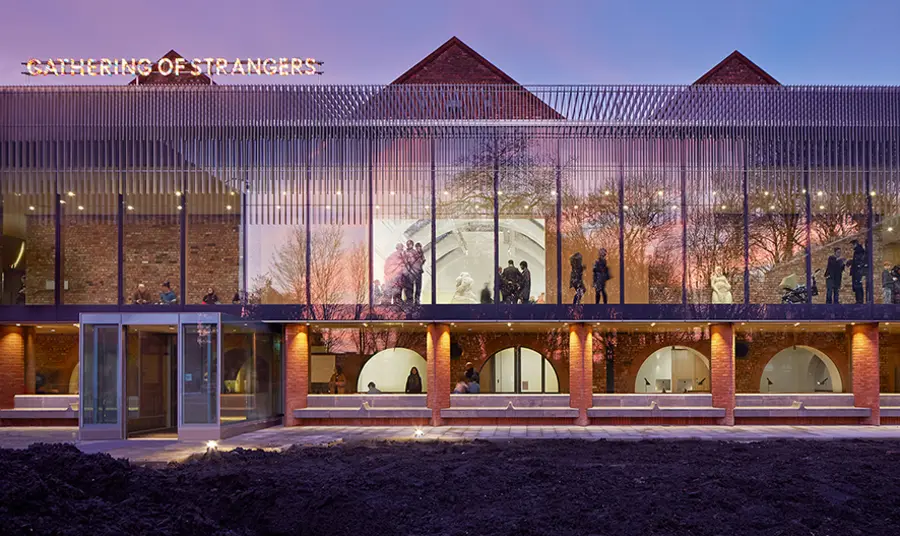 The new gallery space