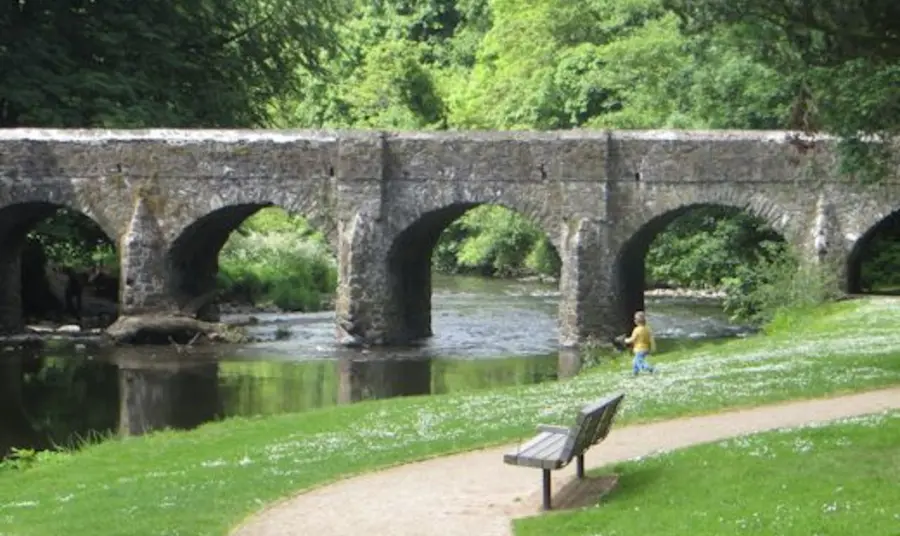 View of Antrim Castle Gardens