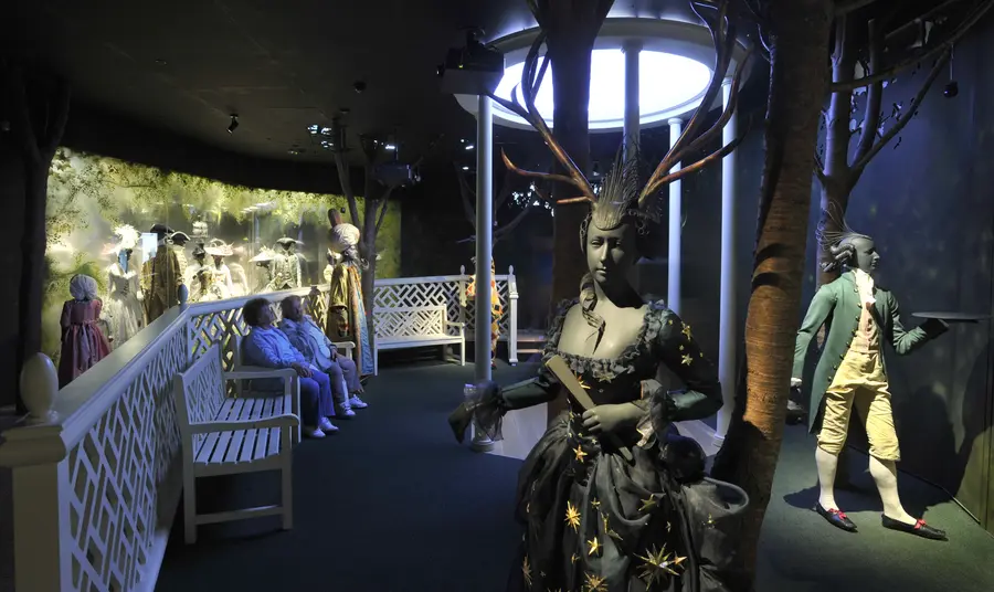 The Pleasure Garden exhibit at the Museum of London