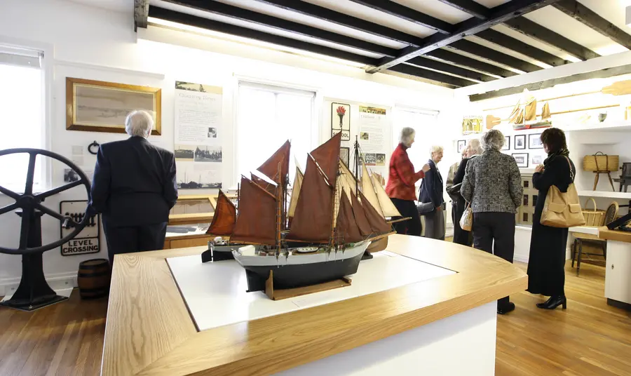 Visitors at Topsham Museum