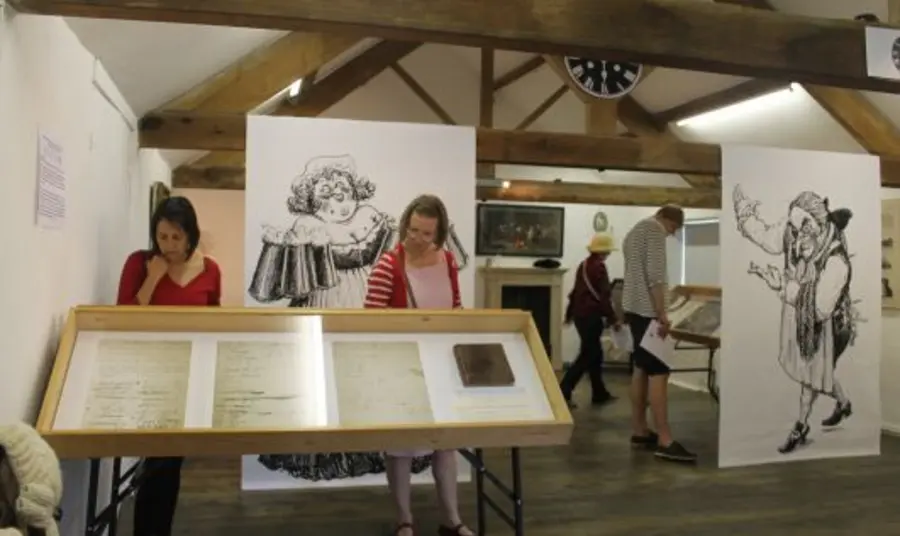 The Good Humour Club exhibition at Shandy Hall