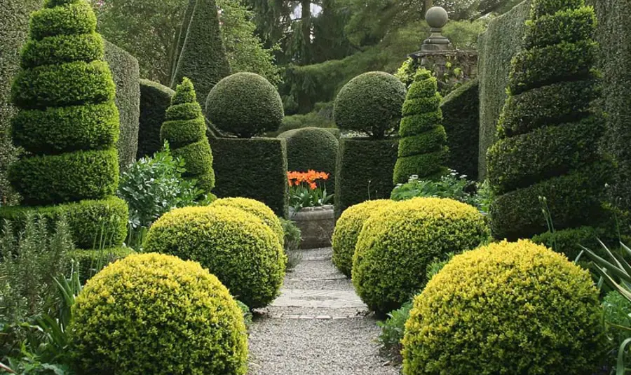 The Herb Garden at York Gate Garden, Leeds