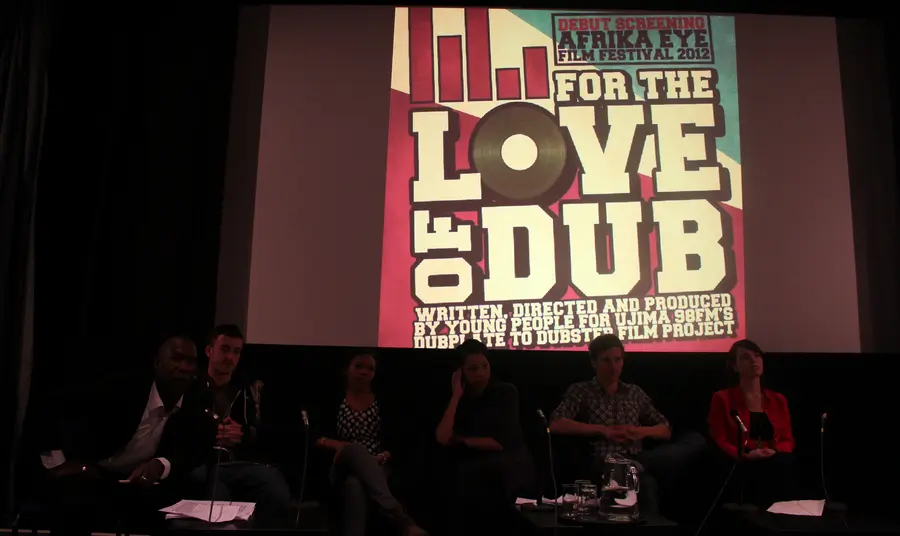 The post-screening Q&A for the film, Love of Dub