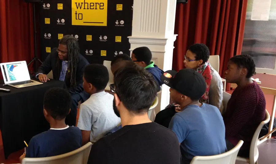Black on Both Sides: The Black British and Colonial Contribution to WW1 One of the project workshops
